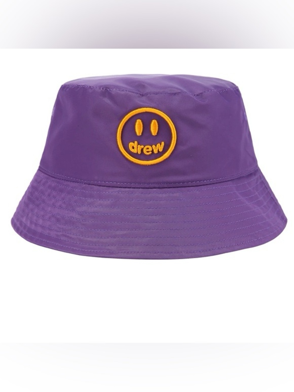 drew house Nylon Bucket Hat in Violet